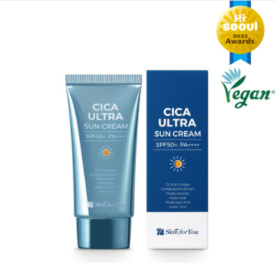 [KOREA PRODUCT] VEGAN_CICA Ultra Sunscreen_SKIN FOR YOU