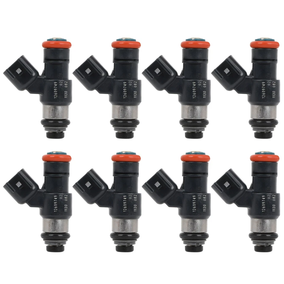 8x Inyectores de combustible de 6,2 L para Chevrolet Silverado 1500 2009-2013 GMC Yukon XL 1500 Foto 4 de 4