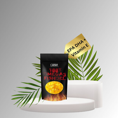 520 Kapseln OMEGA 3 + Vitamin E  / 3000mg Tagesdosis - Hochdosiert / Fischöl 