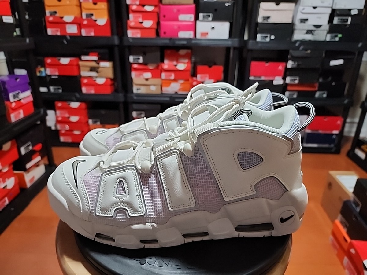 Size 12.5 - Nike Air More Uptempo '96 Black/Light Thistle/Pink