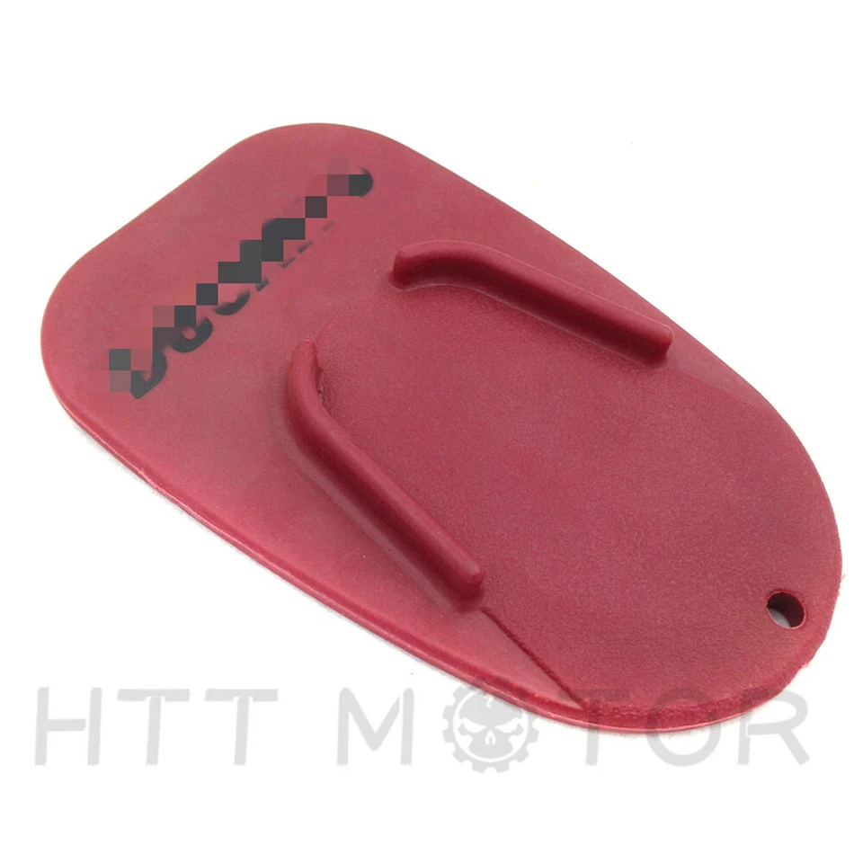 Almohadilla de placa de pata de cabra roja para Universal Ducati Foto 2 de 4