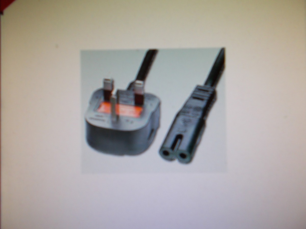 NEW UK Power Lead Cable For Philips Fidelio DS9000/10/12 DS9/10 Docking  Speaker