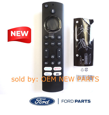 Lincoln Ford 2022-2024 REMOTE CONTROL FOR EVOLVE REAR SEAT ENTERTAINMENT SYSTEM