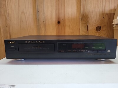 Teac PD-495 Compact Disc Player No Remote Made in Japan Not Tested