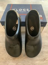 Klogs Joplin - Black - Women's Comfort Slip-Resistant Work Clogs - CHOOSE SIZE