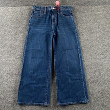 Old Navy High Rise Baggy Wide Leg Jeans Girls Size 12 Plus