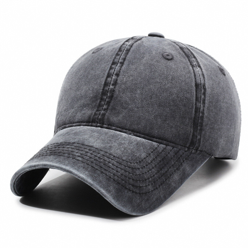 Unisex Men Adjustable Retro Wash Baseball Cap Sports Casual