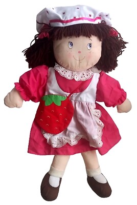 Strawberry Shortcake Dolls PYJAMA CASE / WÄRMFLASCHENETUI ~ Vintage 1980er
