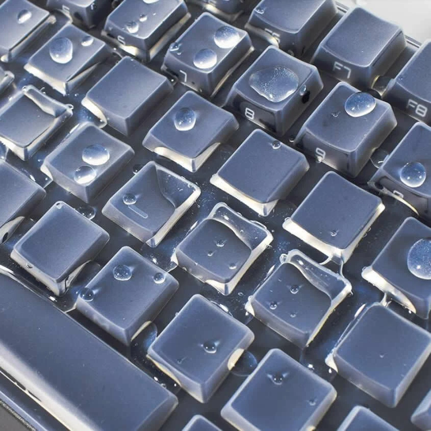 Tastatur Cover Skin Schutz für Logitech K400 PLUS - Bild 4 von 4