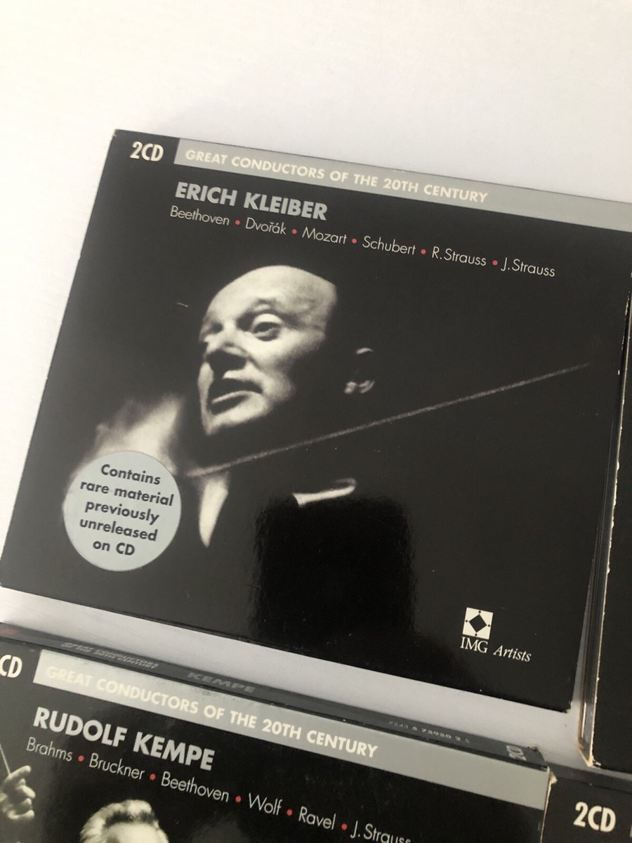 Lot Of 4 CDs Great Conductors Of The 20th Century Kempe Kleiber