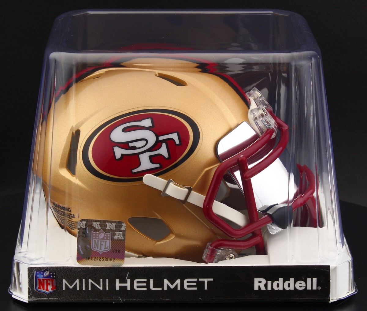 SAN FRANCISCO 49ers NFL Mini Football Helmet - the ideal CHRISTMAS