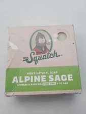 DR. Squatch Alpine Sage Zero Grit Soap - 5oz