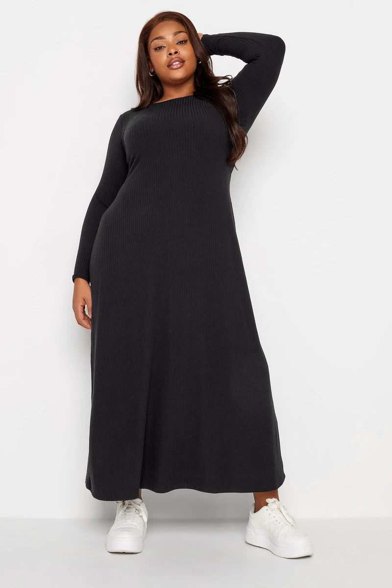 Plus size sale maxi swing dress