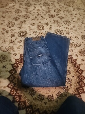 South Pole Baggy Vintage Jeans Dark Wash Mens Size 34