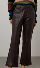 Love, Whit by Whitney Port Faux Leather Size 14  Pants ** Repair On A Tear Noted