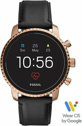 Fossil Rose Gold Band Smart Watches for Android