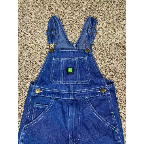 Kid's John Deere denim overalls size 5 - Picture 5 of 12