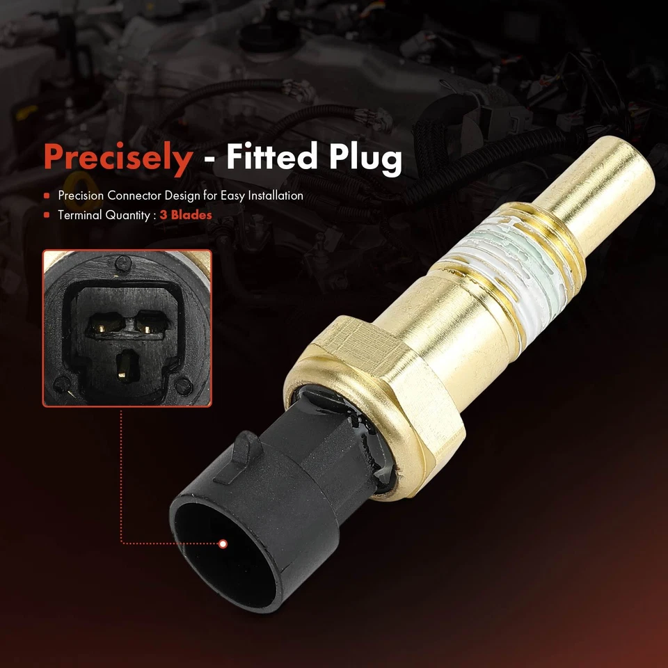 Nuevo interruptor de temperatura de aceite de motor para Chevrolet Corvette 1990-1996 LLV 1992-1993 Foto 3 de 4