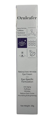 Ornleafer Retinol Anti-Wrinkle Eye Cream - 20 g (0.70 oz) - Exp 08/27