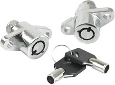 Motorcycle Hard Saddlebag Locks Set with Keys...
