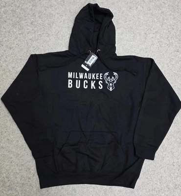 NBA Hoody Milwaukee Bucks Giannis Antetokounmpo black Pullover Kaputzenpullover - Bild 1 von 4