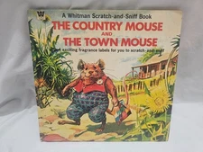 The Town Mouse and The Country Mouse ©1972 Whitman Scratch n Sniff by Harwood