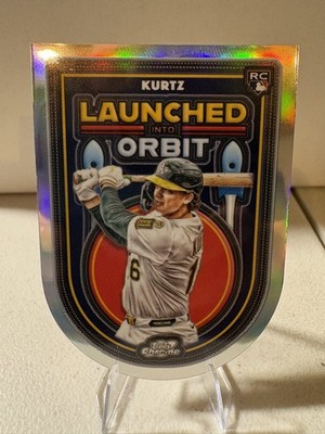 2025 Topps Cosmic Chrome - Launched Into Orbit Nick Kurtz #LIO-45 (RC)