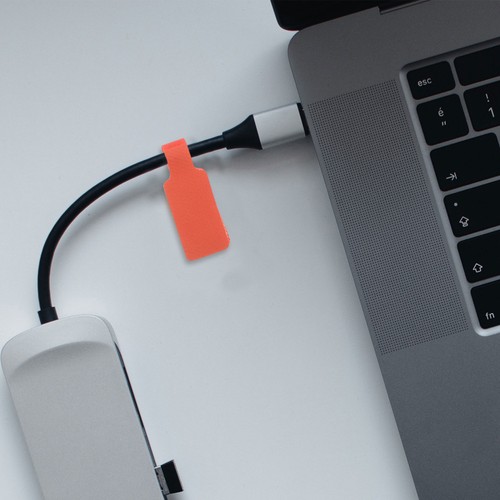 30 Pcs Cable Storage Tags Identification Colorful and Writable Labels - Afbeelding 12 van 12