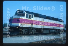 Original Slide MBTA Boston F40PH-2C 1063 Boston MA 1988