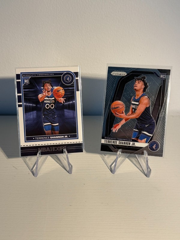 Terrance Shannon Jr Minnesota Timberwolves Rookie Card Lot