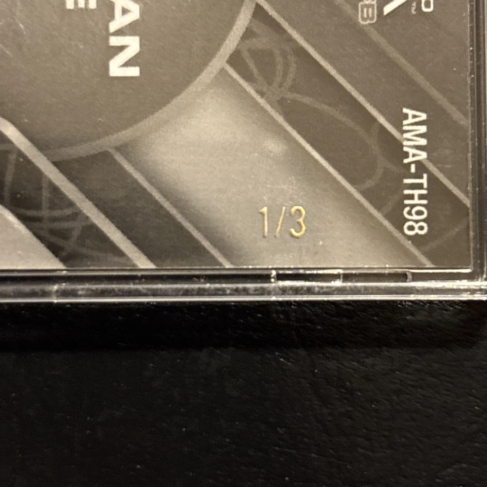 VEDERIAN LOWE 2022 WILD CARD AUTO MANIA Flag Cracked Ice ROOKIE AUTO #1/3 - Image 4 of 4