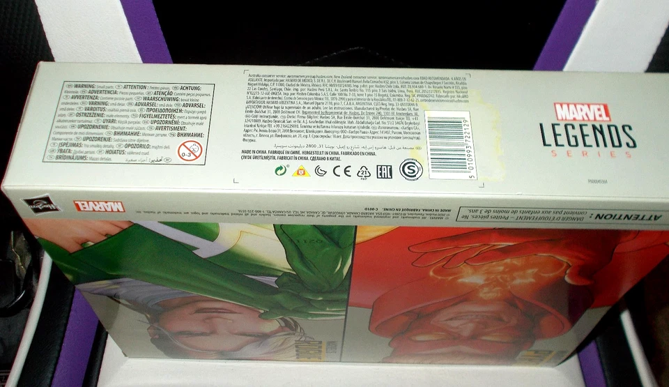 Figura de acción Marvel Legends Series Marvel’s Rogue and Pyro 6" nueva Foto 3 de 3