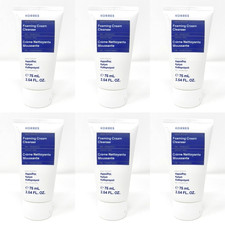 Korres Foaming Cream Cleanser Greek Yoghurt 2.54 fl oz 6 Pack Total 15.24 fl oz