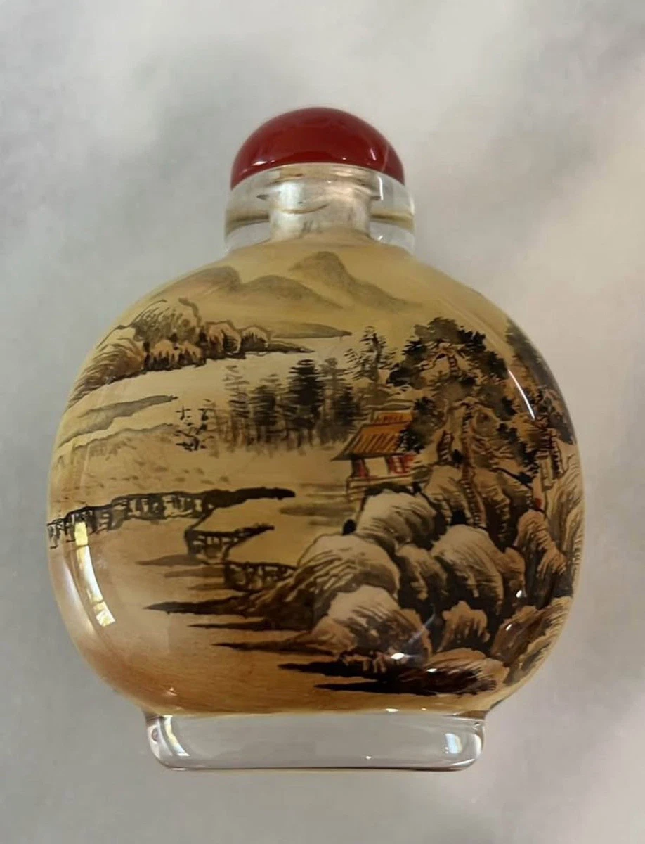 中国内画鼻烟壶| eBay