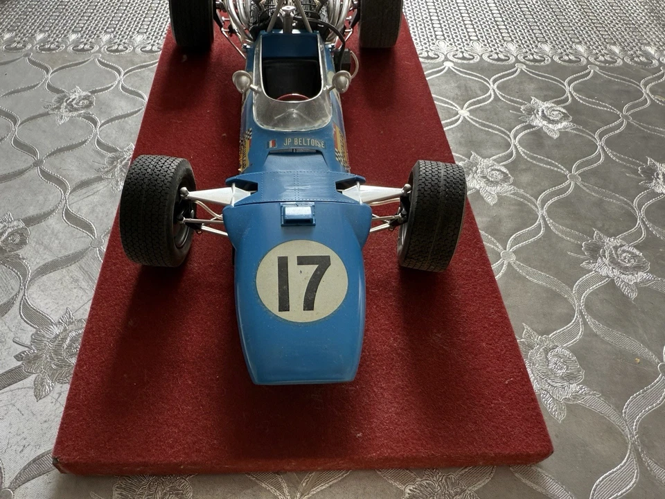 Bandai 1/12 Matra F1 MS11–Jean-Pierre Beltoise 1968–Raro kit modellino vintage costruito - Immagine 4 di 4