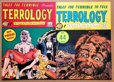 2-ISSUES! TALES TO TERRIBLE TO TELL PRESENTS TERROROLOGY #10-11 PRE-CODE HORROR!