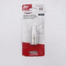 Lincoln Electric KP2742-1-50F Straight MIG Weld Gas Nozzle Thread-On
