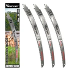 Vearter 3x 15" x 6TPI CR-V Reciprocal Saw Blade Sabre Saw Blade for Wood Pruning