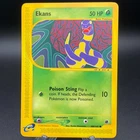 Pokemon Ekans 108/165 - 2002 Expedition Base Set - NM Non-Holo WotC E-Reader