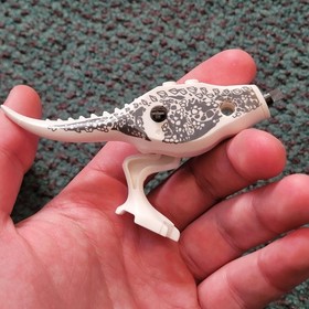 READ Jurassic World Indominus Rex White Custom Lego Dinosaur 75919 & OTHER PARTS