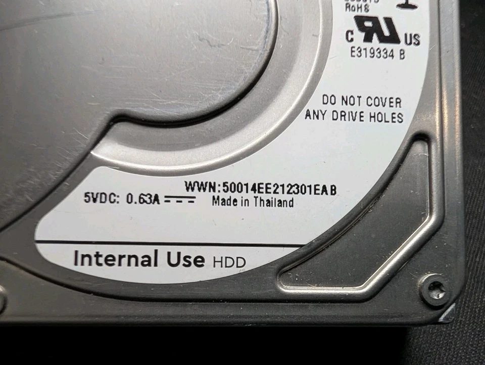 Western Digital 3TB  USB Drive 5400RPM  MPN# WD30NMZW-59LG6S1  Open-box - Image 3 of 4