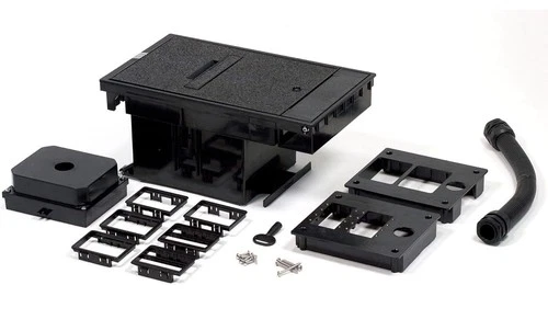 Legrand Wiremold XB814CLVBK 2Gang Outdoor Weatherproof Ground Box Assembly 1Pack