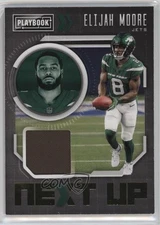 2021 Panini Playbook Next Up Jerseys Elijah Moore #NXT-EMO Rookie RC 0wa0