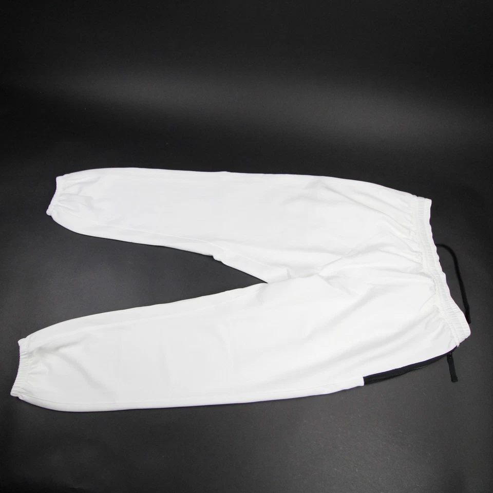 Pantalones deportivos SMU Mustangs Nike Therma-FIT para hombre blancos nuevos Foto 3 de 4