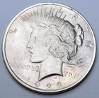 1923-P Peace Dollar Superb Silver US Coin $1.00 Sharp Details Key Date, NR $