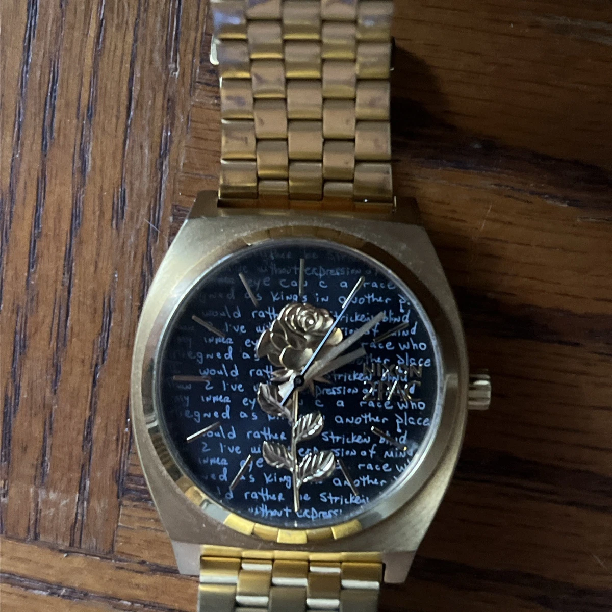 Nixon Men\'s The Time Teller Brown Ceramic Quartz Watch - Untested Needs Battery Nixon Time Teller Men 100 m (10 ATM) Water Resistance  main image 4