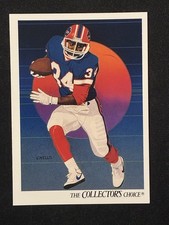 🔥1991 Upper Deck Thurman Thomas #74 Bills HOF RB NFL 🏈 Rare Collectible💎