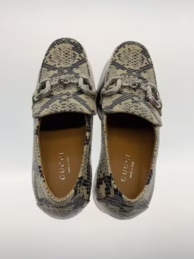 GUCCI Python Bit Pumps/ Size 35/ Beige/ Leather/ … - image 3