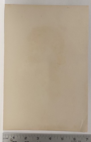 Hermosa Chal de Encaje Blanco para Mujer Joven ~ Litografía Color Victoriano 1880 - Imagen 2 de 2