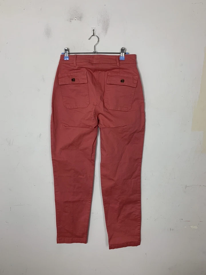 Boden Women Pants 2 Pink Chino Valentines Trouser Office Career Casual Preppy - Image 3 of 4